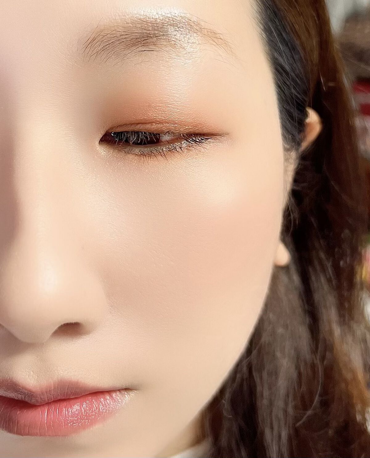 メルティング パウダー ブラッシュ/SUQQU/パウダーチークを使ったクチコミ（3枚目）