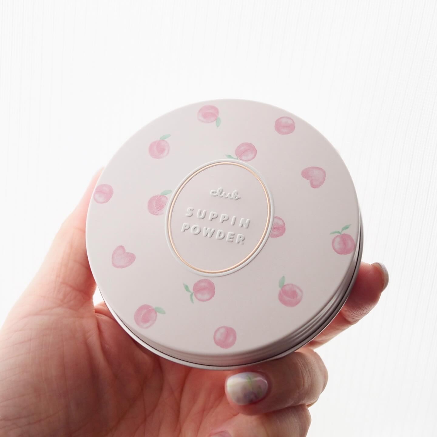 すっぴんパウダーC ピーチティの香り/クラブ/プレストパウダーを使ったクチコミ（1枚目）