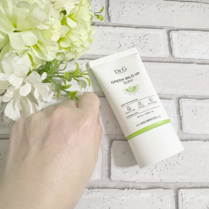 グリーンマイルドアップサンプラス/Dr.G/日焼け止めクリームを使ったクチコミ(5枚目)