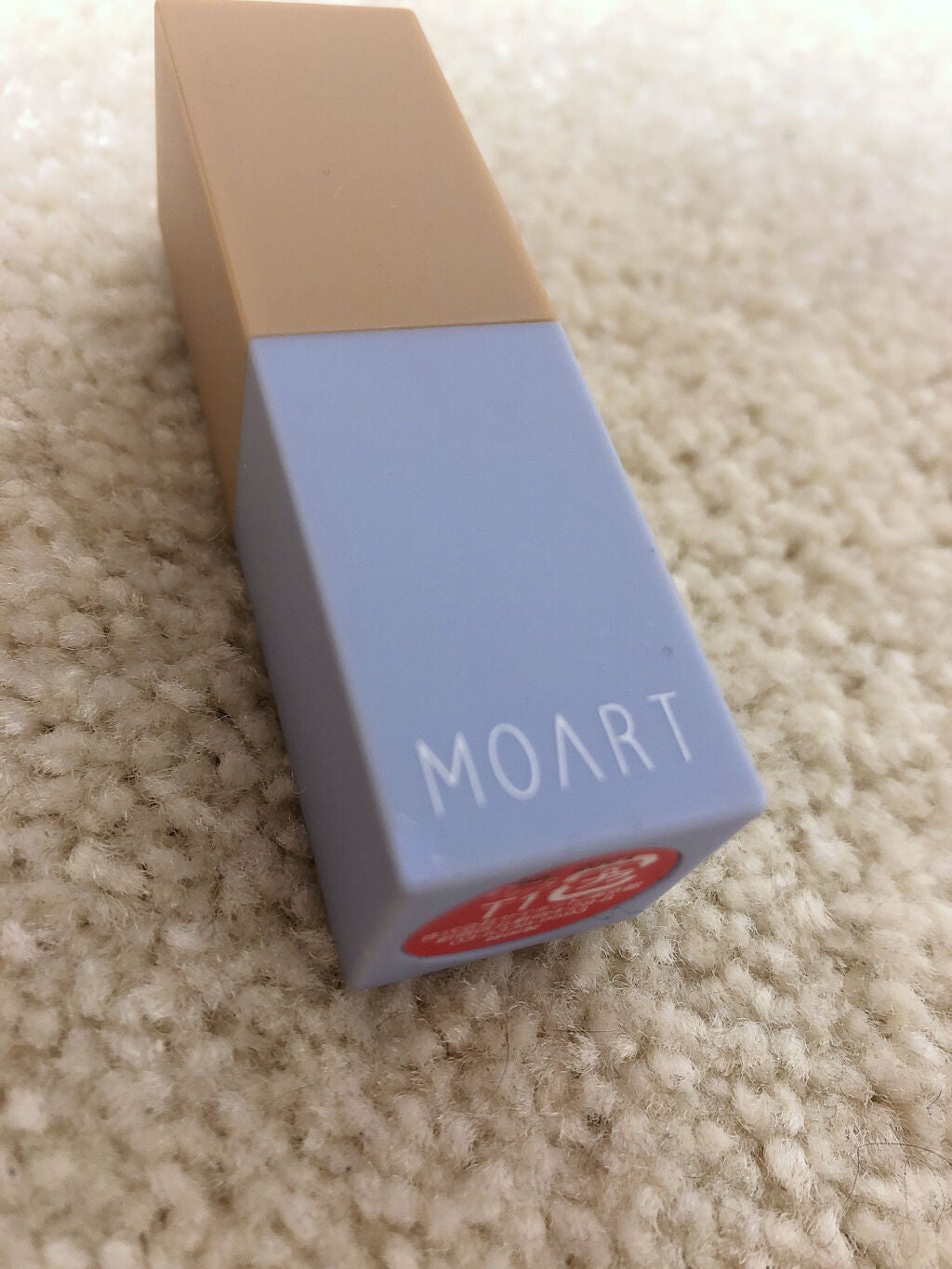 モアート ベルベットリップスティック/MOART/口紅を使ったクチコミ(1枚目)