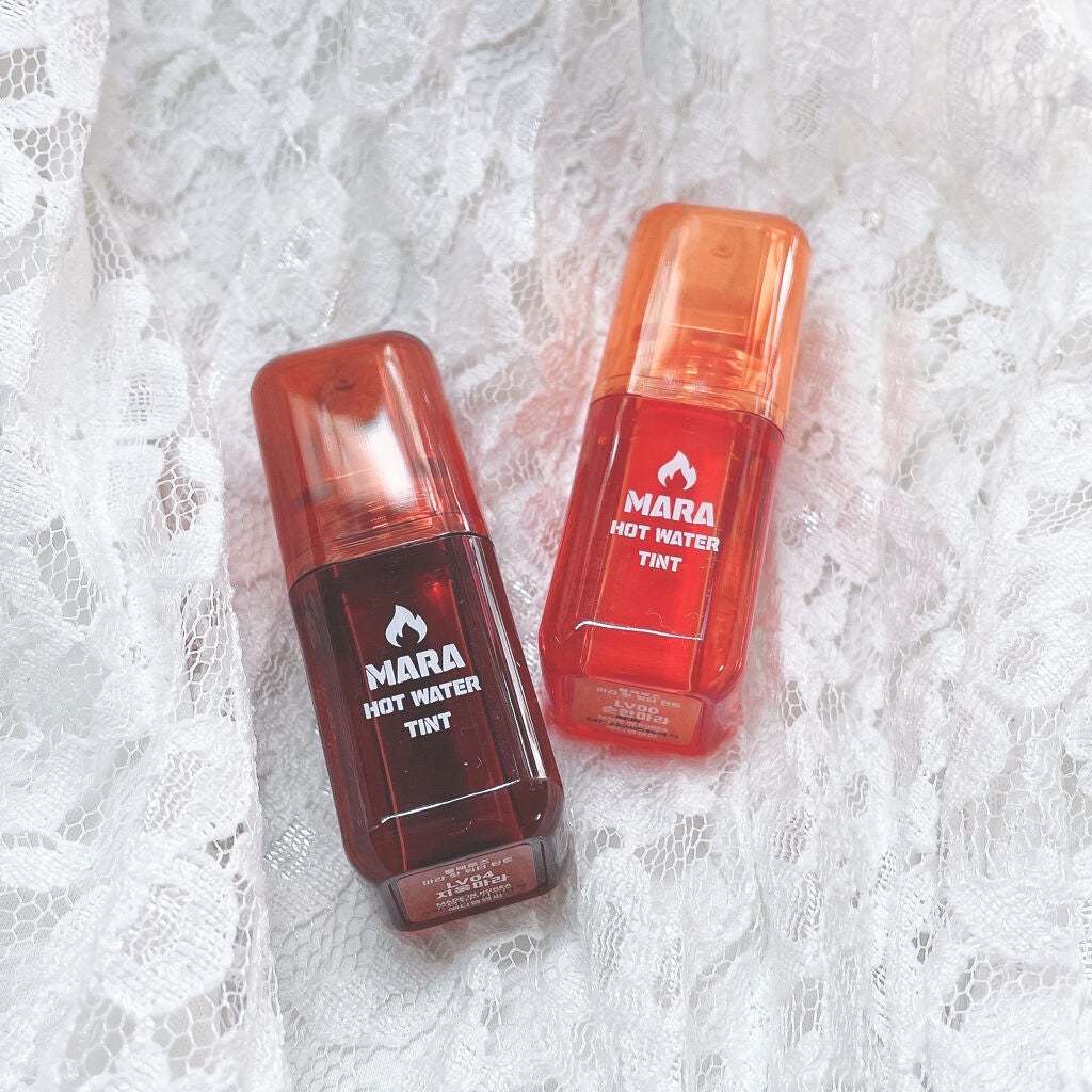 マーラーホットウォーターティント/BLACK ROUGE/リップティントを使ったクチコミ(3枚目)