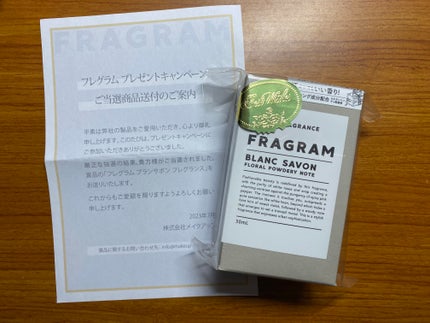 オードフレグランス/FRAGRAM/香水(レディース)を使ったクチコミ(1枚目)