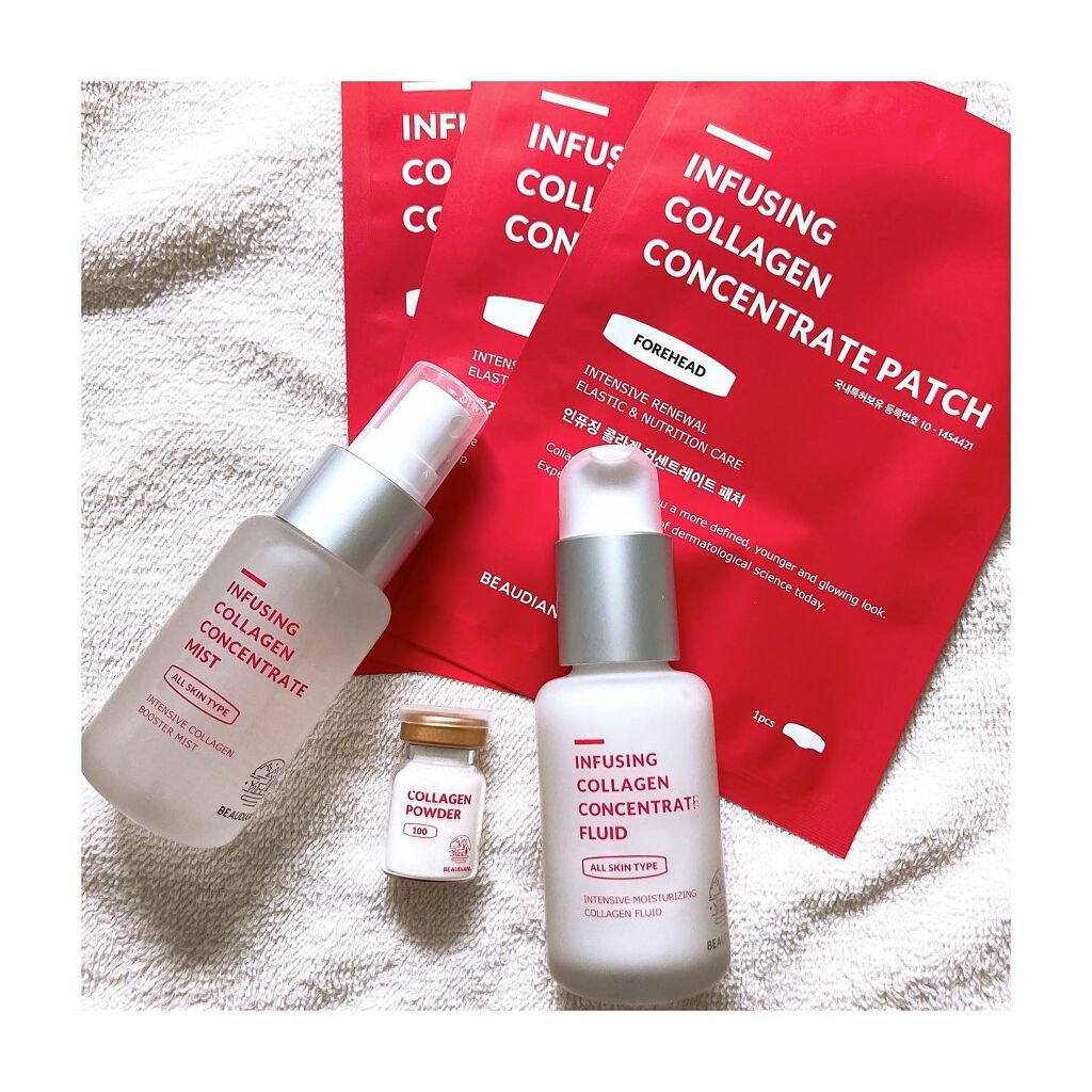 インフュージングCコンセンレート4セット/ビューディアニ/シートマスク・パックを使ったクチコミ（1枚目）