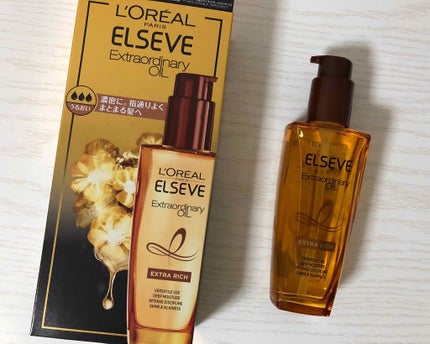 エルセーヴ エクストラオーディナリーオイル エクストラリッチ フィニッシュ/ロレアル パリ/ヘアオイルを使ったクチコミ(1枚目)