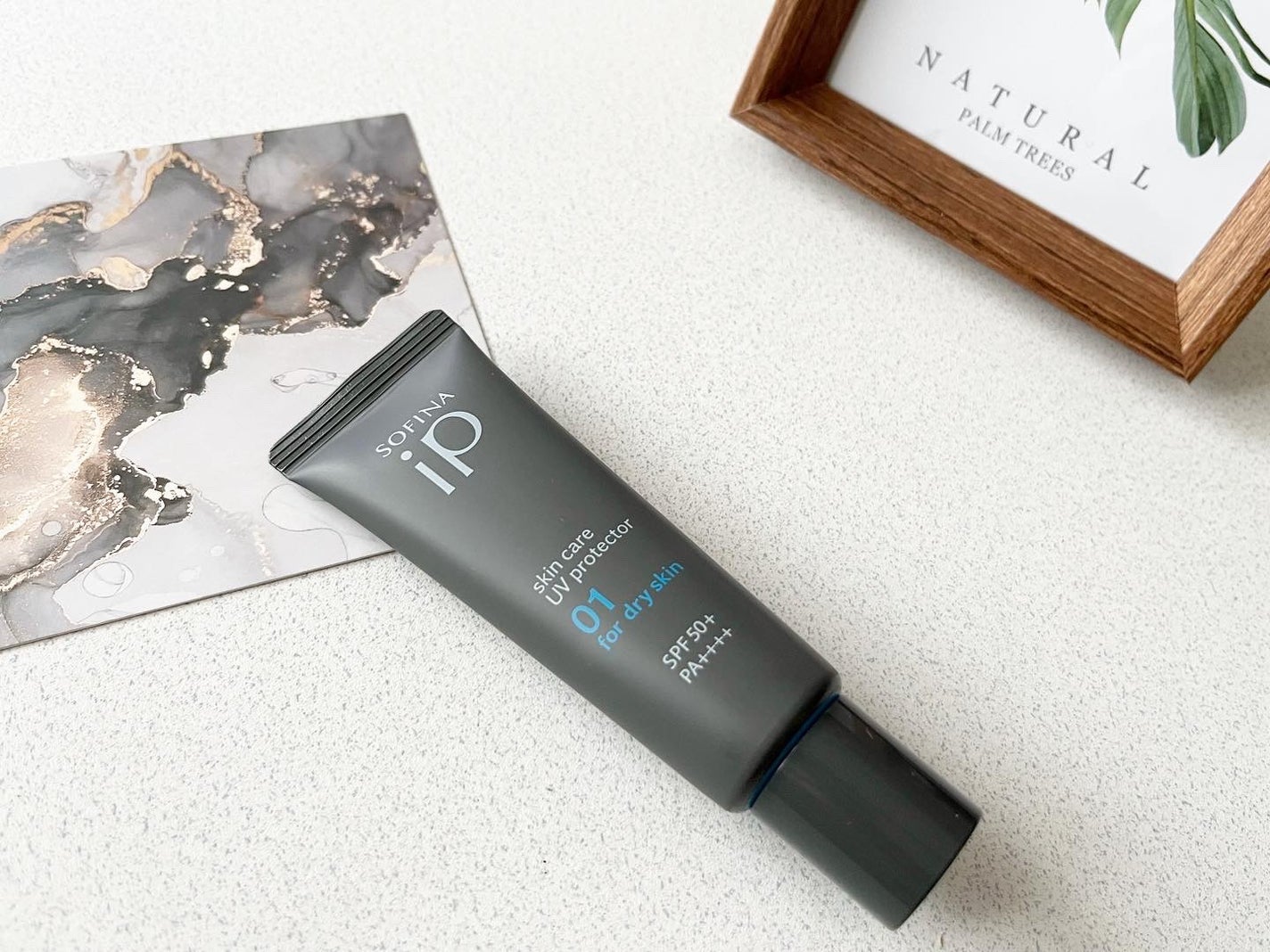 ソフィーナ iP スキンケアUV 01乾燥しがちな肌環境 SPF50+ PA++++/SOFINA iP/日焼け止めクリームを使ったクチコミ(1枚目)