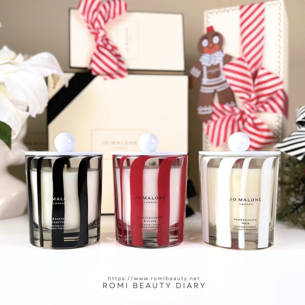 デコレーティッド ホーム キャンドル トリオ/Jo MALONE LONDON/アロマキャンドルを使ったクチコミ（1枚目）