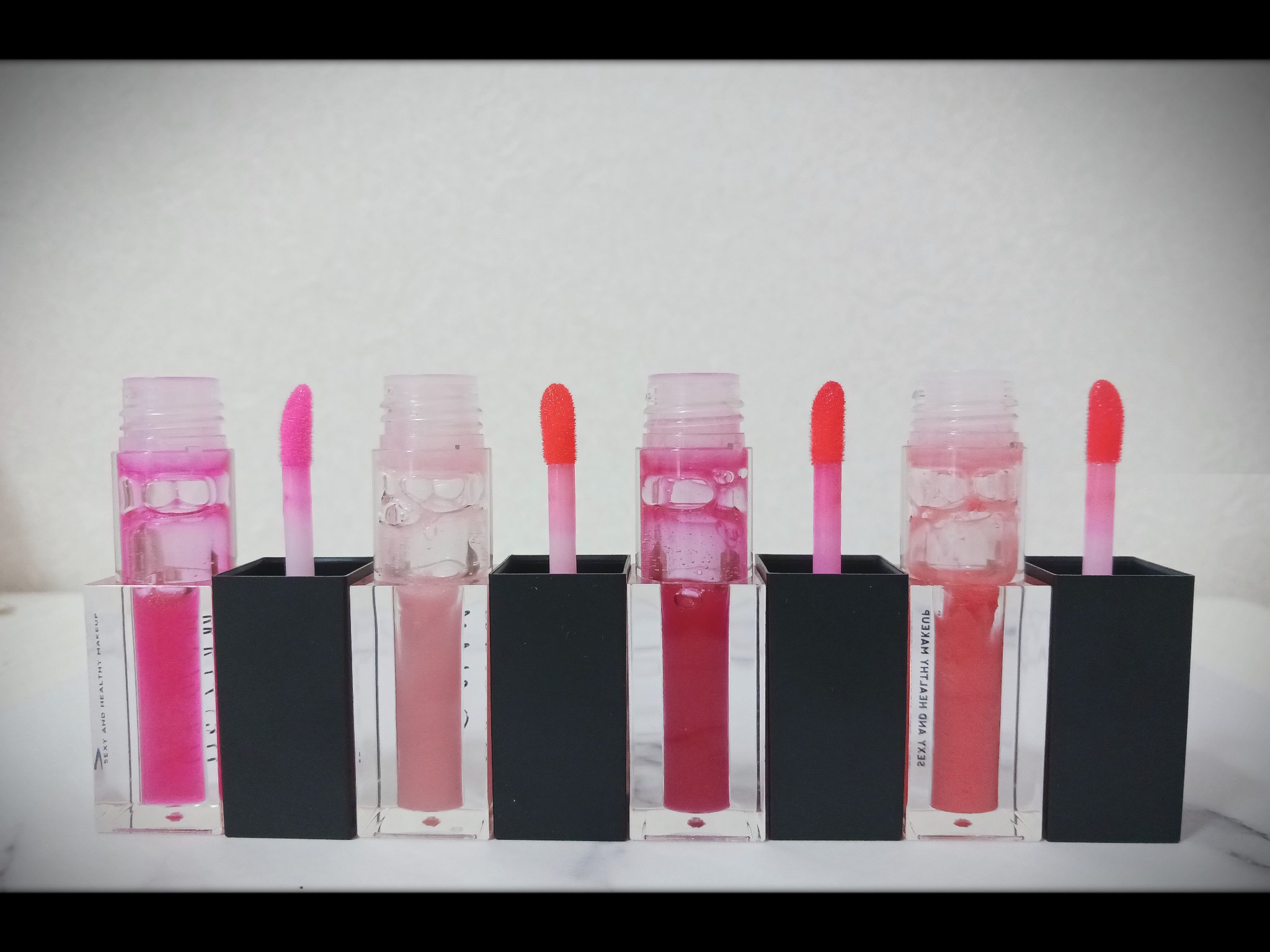 UR GLAM　LIP OIL ヌーディピンク/U R GLAM/リップグロスを使ったクチコミ（2枚目）