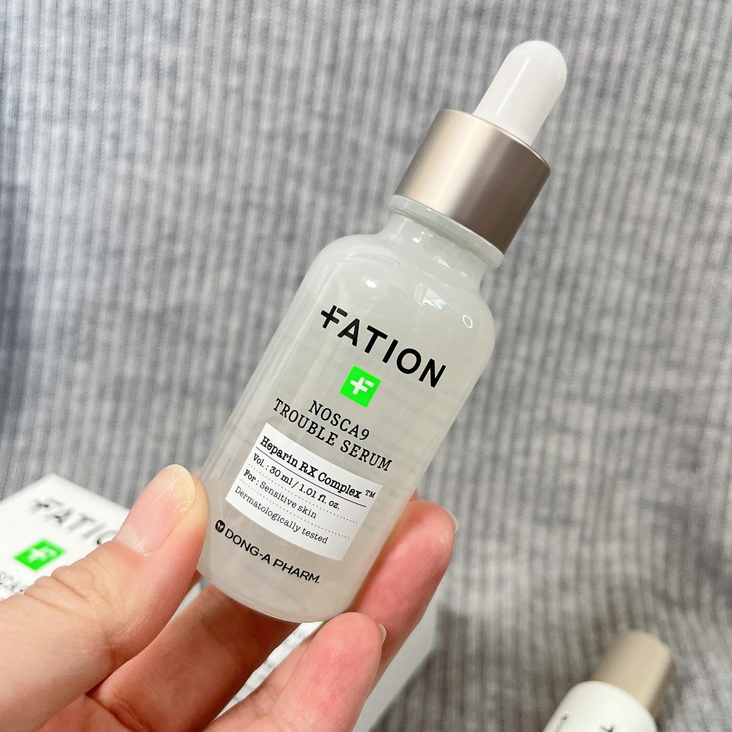 ノスカナイン トラブル セラム/FATION/美容液を使ったクチコミ（3枚目）