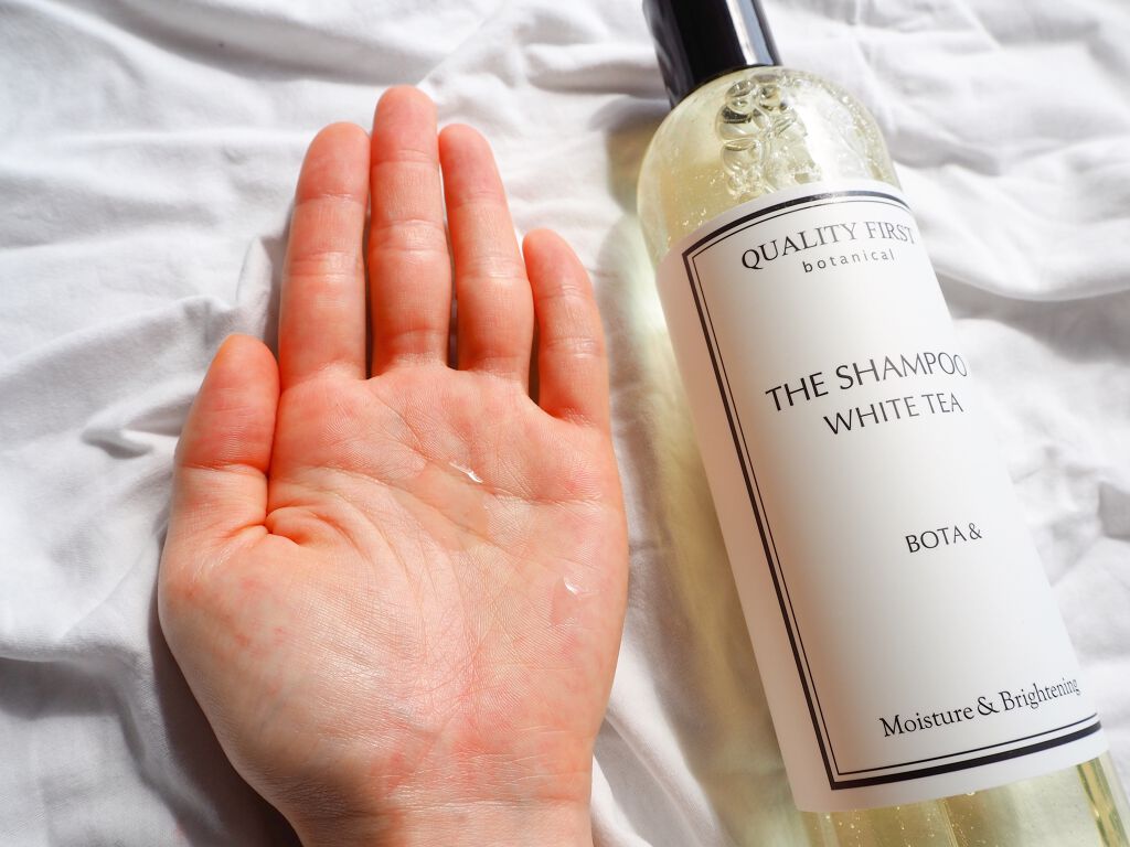ボタアンド ザ シャンプー <sencha>/クオリティファースト/市販シャンプーを使ったクチコミ(2枚目)