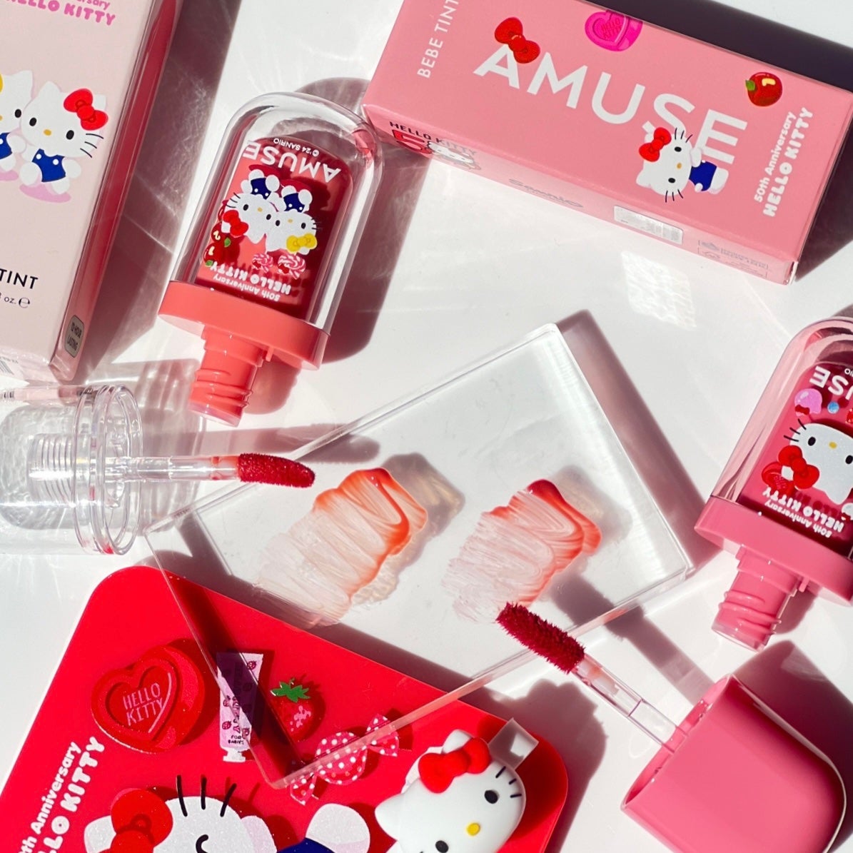 ジェルフィットティント/AMUSE/リップティントを使ったクチコミ(3枚目)