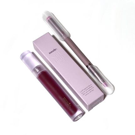 ソフトブラーティント/mude/リップティントを使ったクチコミ(2枚目)