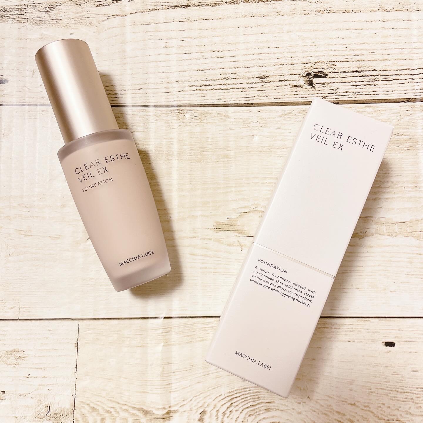 薬用クリアエステヴェールEX 03 ライトベージュ/Macchia Label/リキッドファンデーションを使ったクチコミ（1枚目）