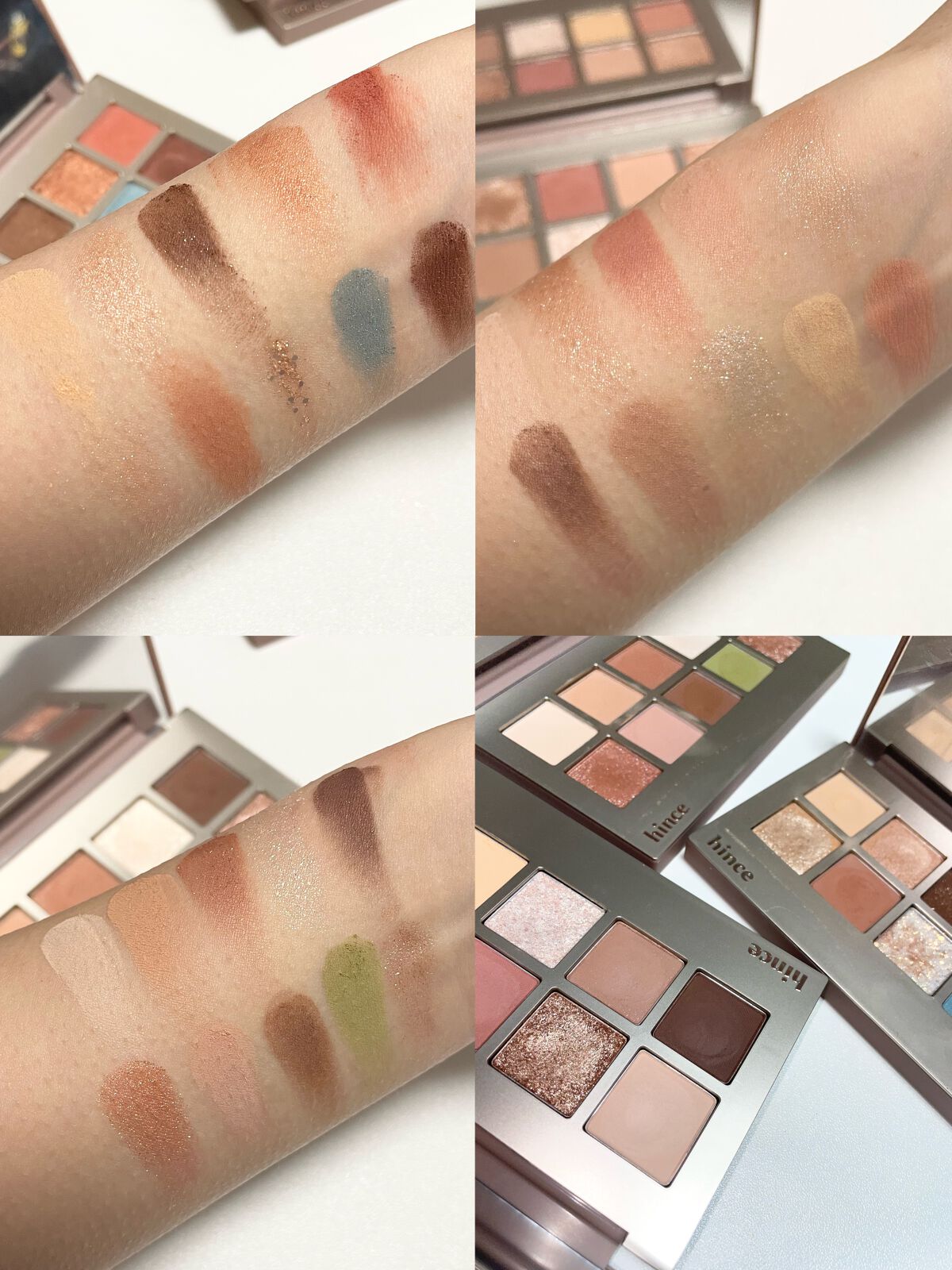 ニューデップスアイシャドウパレット/hince/アイシャドウパレットを使ったクチコミ(5枚目)