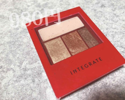 アクセントカラーアイズ CC/インテグレート/アイシャドウパレットを使ったクチコミ(1枚目)