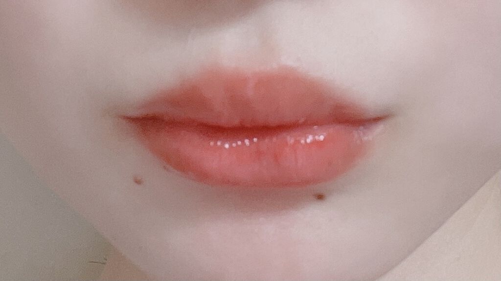 ヌードグロスティント/dasique/リップティントを使ったクチコミ（2枚目）