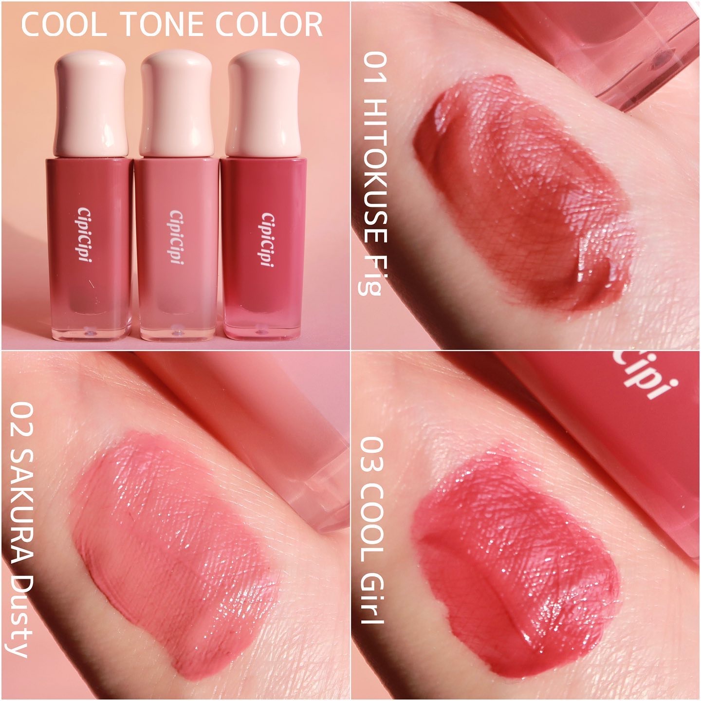 デューイフィルムティント/CipiCipi/リップティントを使ったクチコミ（3枚目）