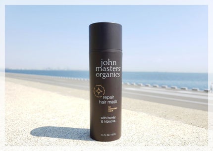 H&Hリペアヘアマスク/john masters organics/ヘアマスク・ヘアパックを使ったクチコミ(3枚目)