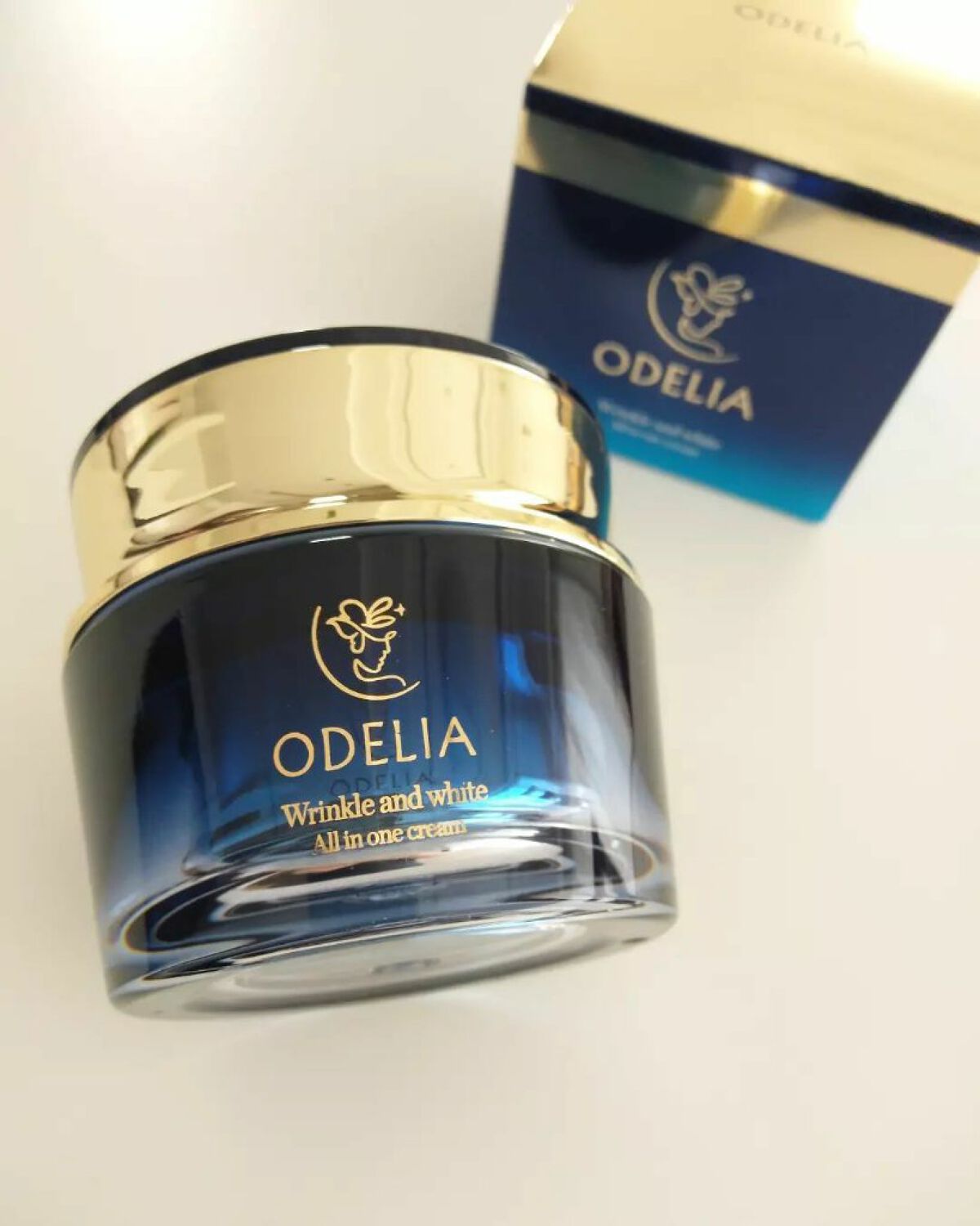 リンクル&ホワイト オールインワンクリーム/ODELIA/オールインワン化粧品を使ったクチコミ(1枚目)