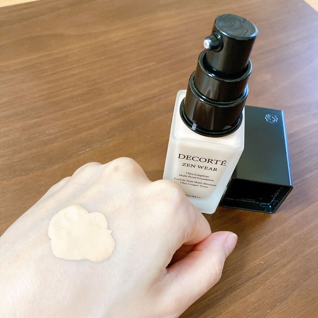 ゼン ウェア フルイド/DECORTÉ/リキッドファンデーションを使ったクチコミ(1枚目)