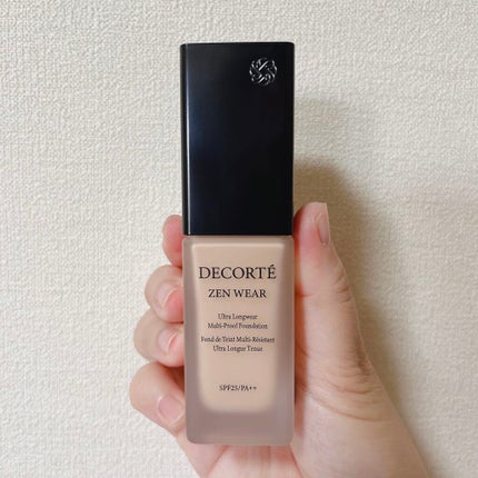 ゼン ウェア フルイド/DECORTÉ/リキッドファンデーションを使ったクチコミ(6枚目)