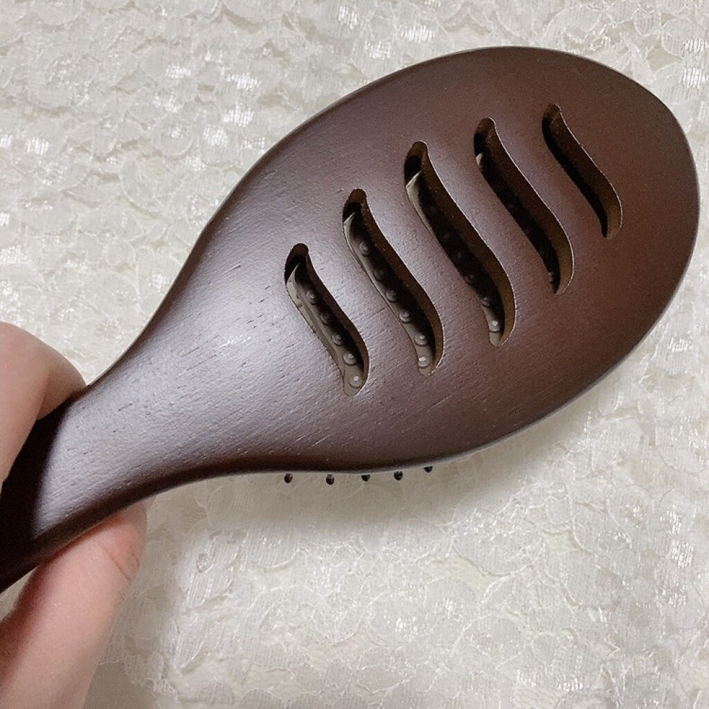 ベントパドルブラシ/john masters organics/ヘアブラシを使ったクチコミ（3枚目）