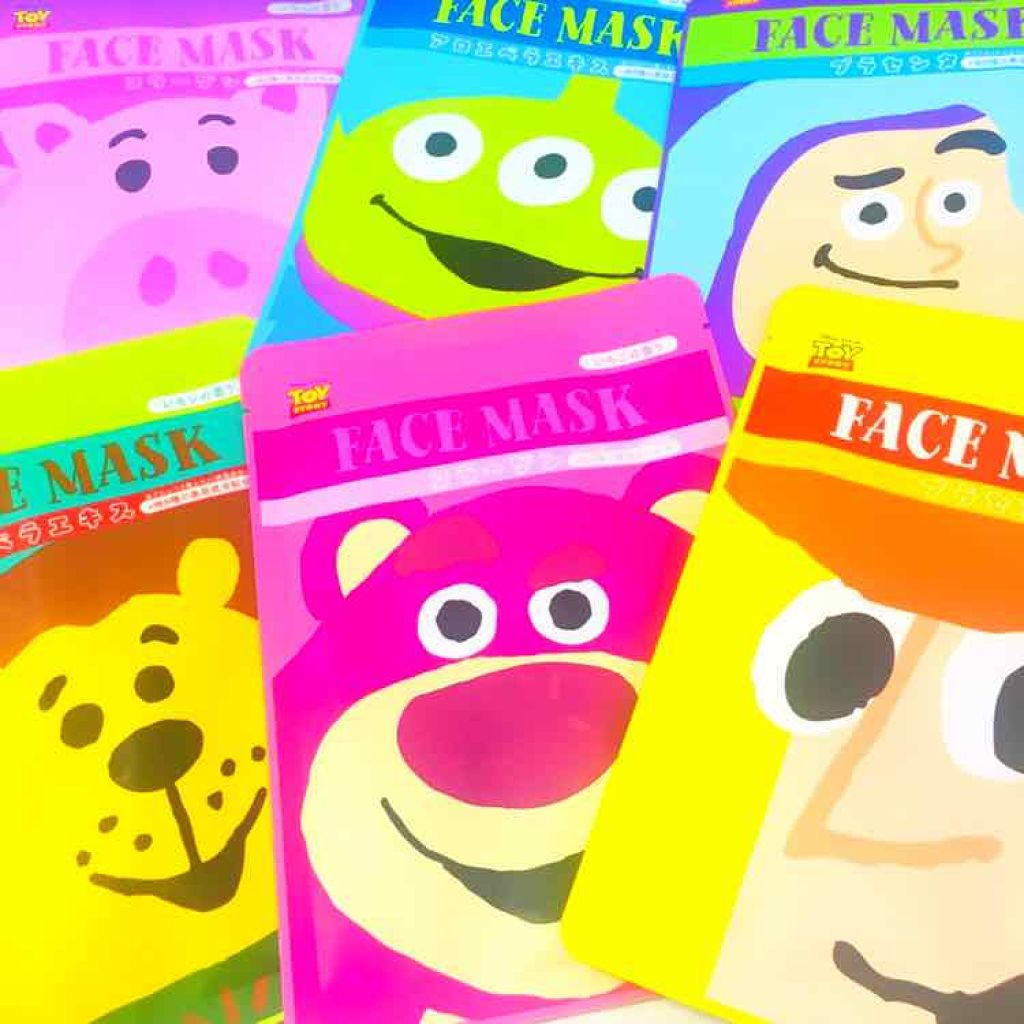 トイ・ストーリー フェイスマスク くも/DISNEY/シートマスク・パックを使ったクチコミ(1枚目)