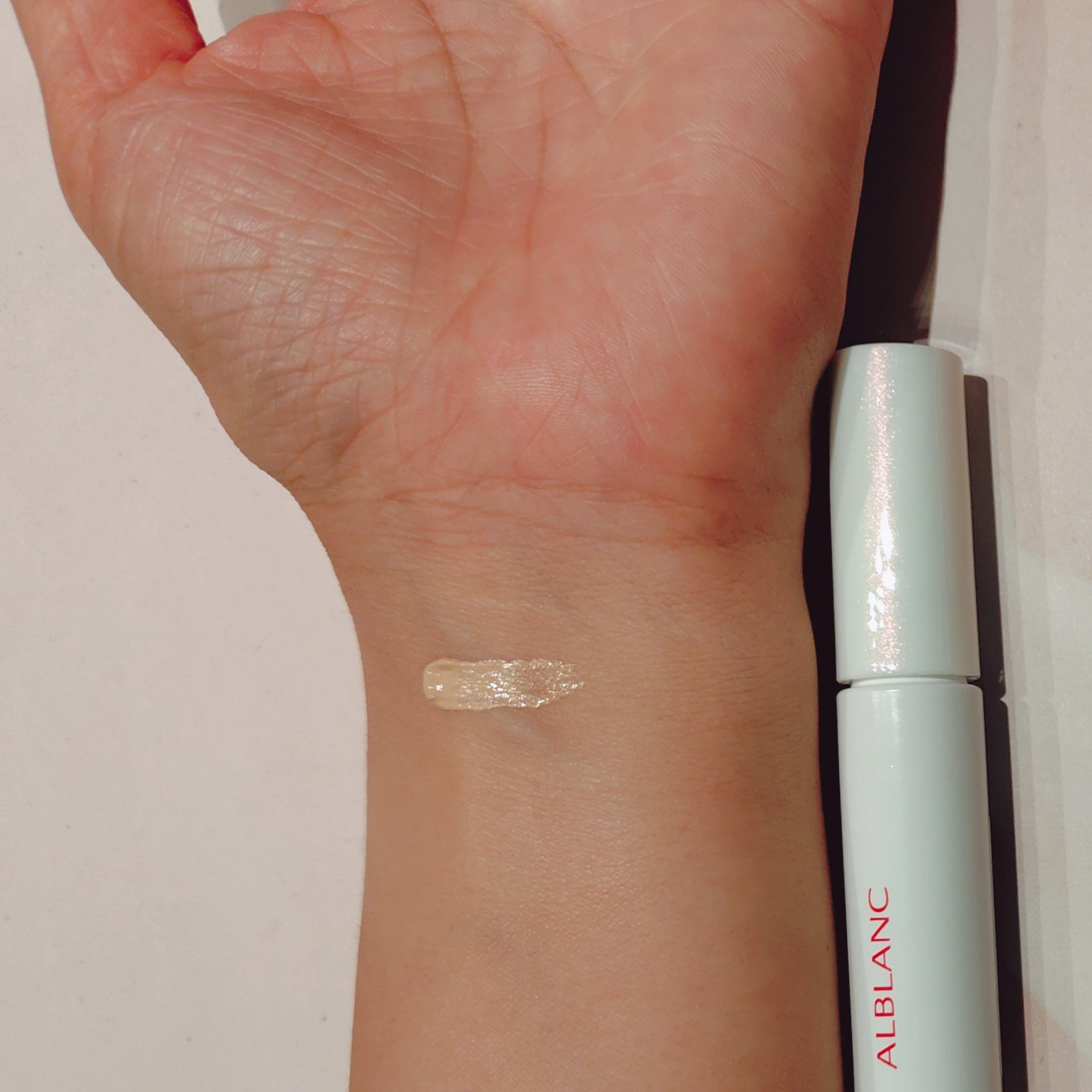 クラリティブラン カモフラチップ/ALBLANC/リキッドコンシーラーを使ったクチコミ（3枚目）