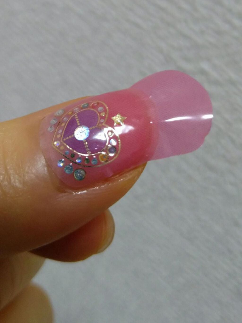 mc ジェルネイルシール/3COINS/ネイルシールを使ったクチコミ(6枚目)