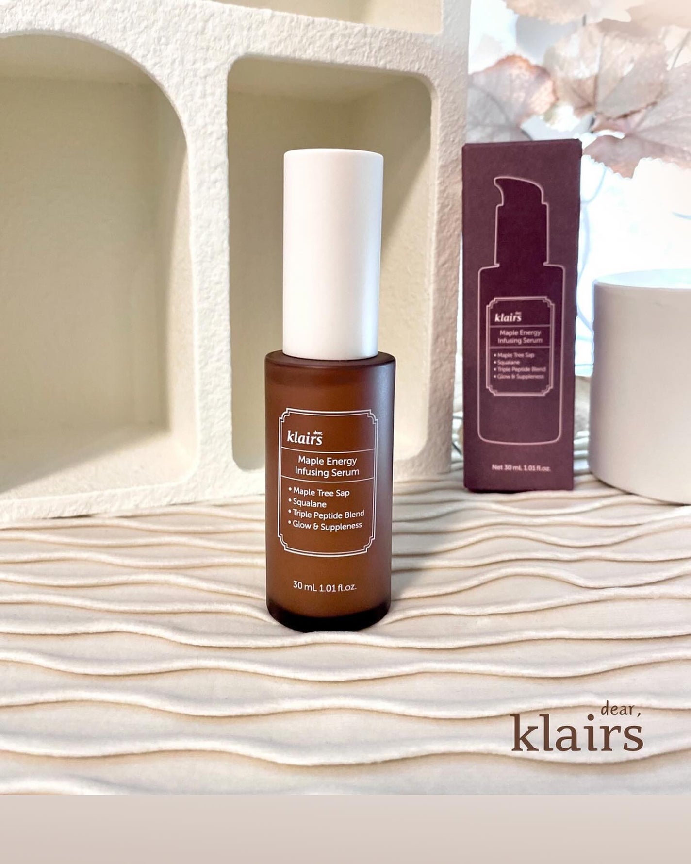 メープルエナジーインフュージングセラム/Klairs/美容液を使ったクチコミ(1枚目)