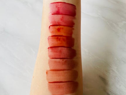 ジューシーラスティングティント/rom&nd/リップティントを使ったクチコミ(2枚目)