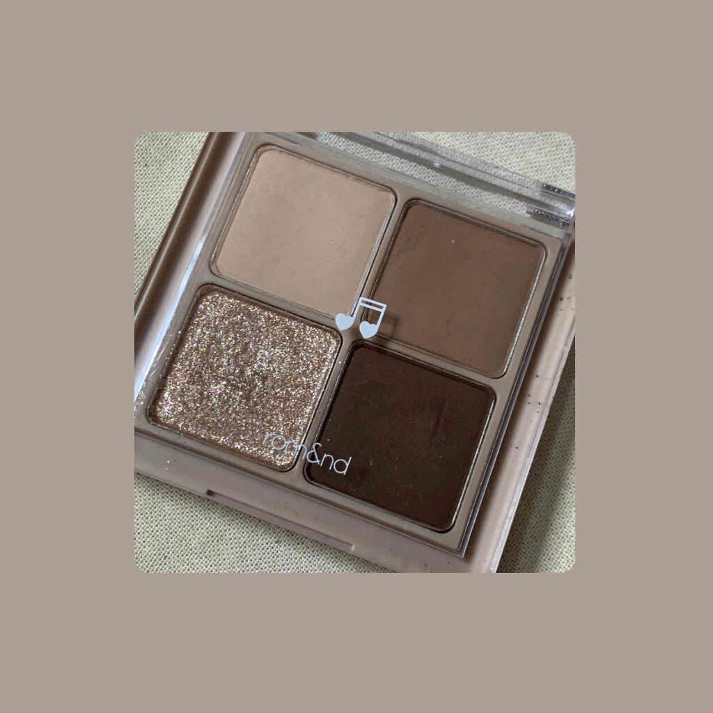 ベターザンアイズ ミュージックシリーズ/rom&nd/アイシャドウパレットを使ったクチコミ(1枚目)