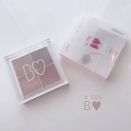 THE アイパレR/b idol/アイシャドウパレットを使ったクチコミ(1枚目)