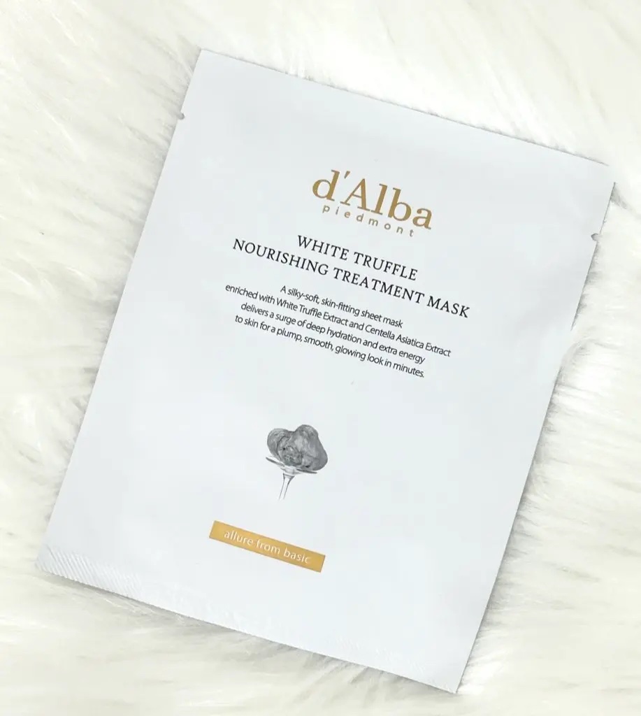 ホワイトトリュフナリシングトリートメントマスク/ダルバ/シートマスク・パックを使ったクチコミ（1枚目）