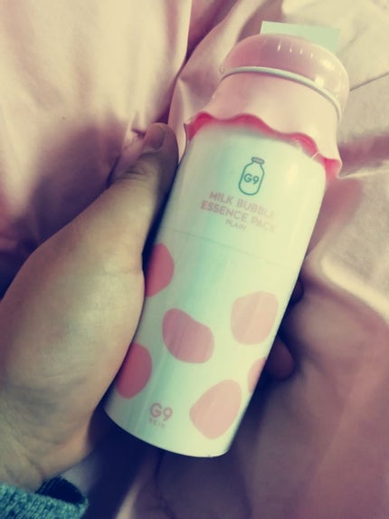 MILK BUBBLE ESSENCE PACK #PLAIN/G9SKIN/美容液を使ったクチコミ(1枚目)