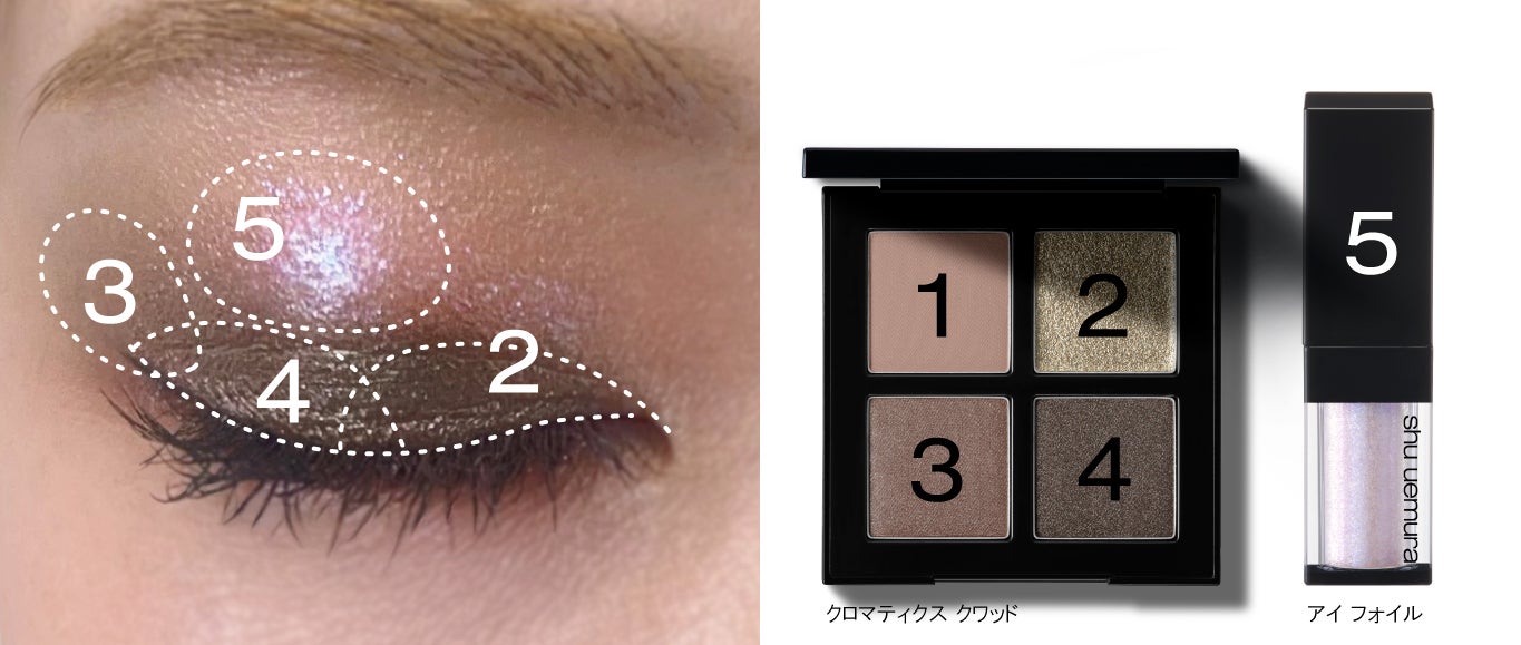 アイ フォイル/shu uemura/リキッドアイシャドウを使ったクチコミ(4枚目)