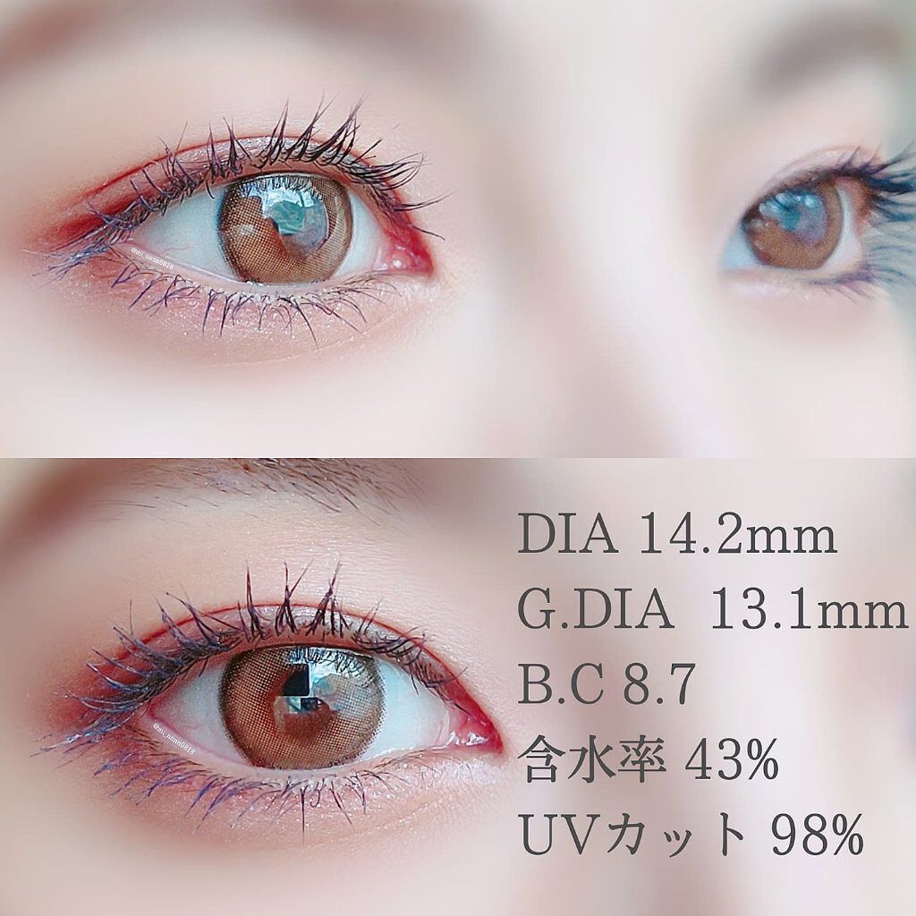 ディアサム(DearSome)/OLOLA/カラーコンタクトレンズを使ったクチコミ(2枚目)