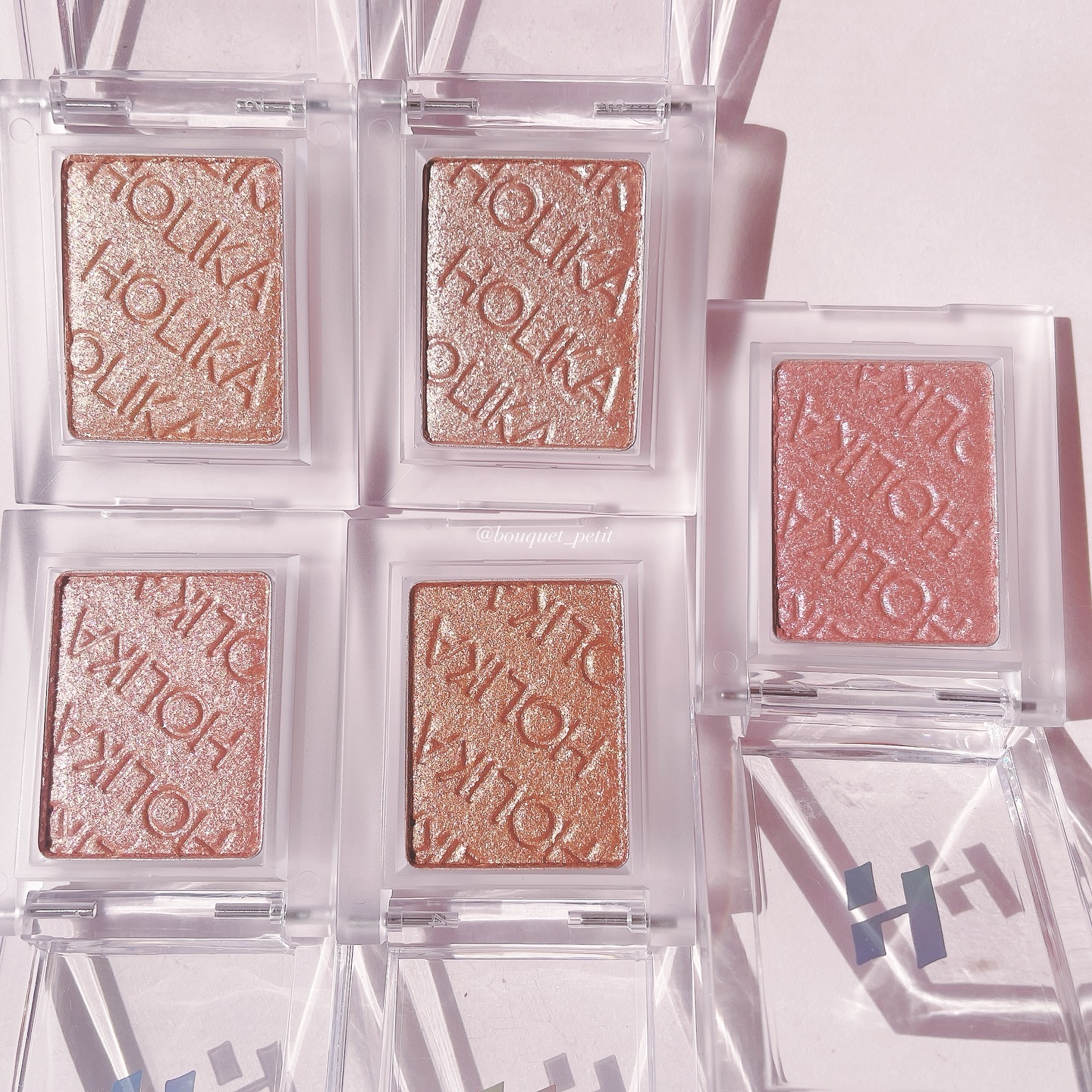 マイフェイブピースアイシャドウ 23 キティ(KITTY)/HOLIKA HOLIKA/単色アイシャドウを使ったクチコミ（3枚目）