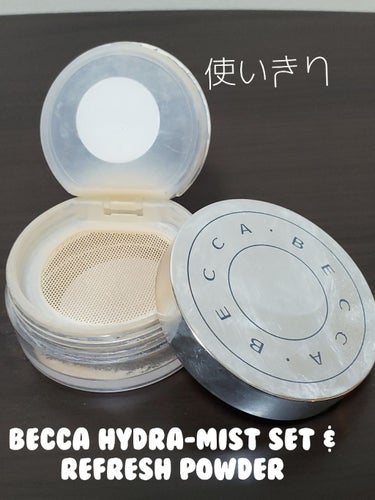 Hydra-Mist Set & Refresh Powder/BECCA/ルースパウダーを使ったクチコミ（1枚目）