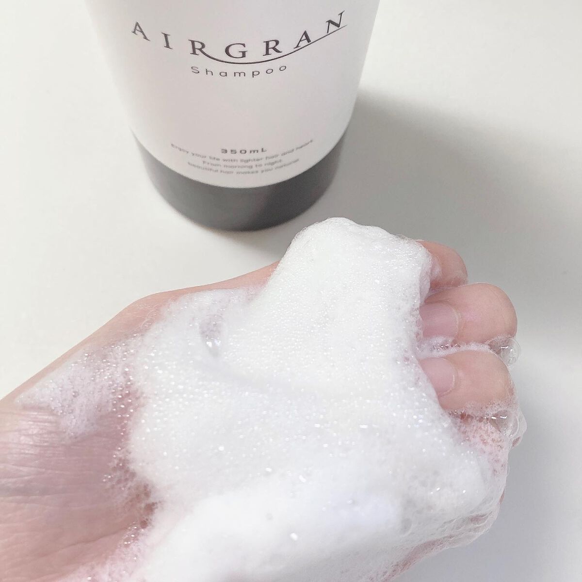 ナチュラルストレートシャンプー＆トリートメント/AIRGRAN/市販シャンプーを使ったクチコミ（3枚目）