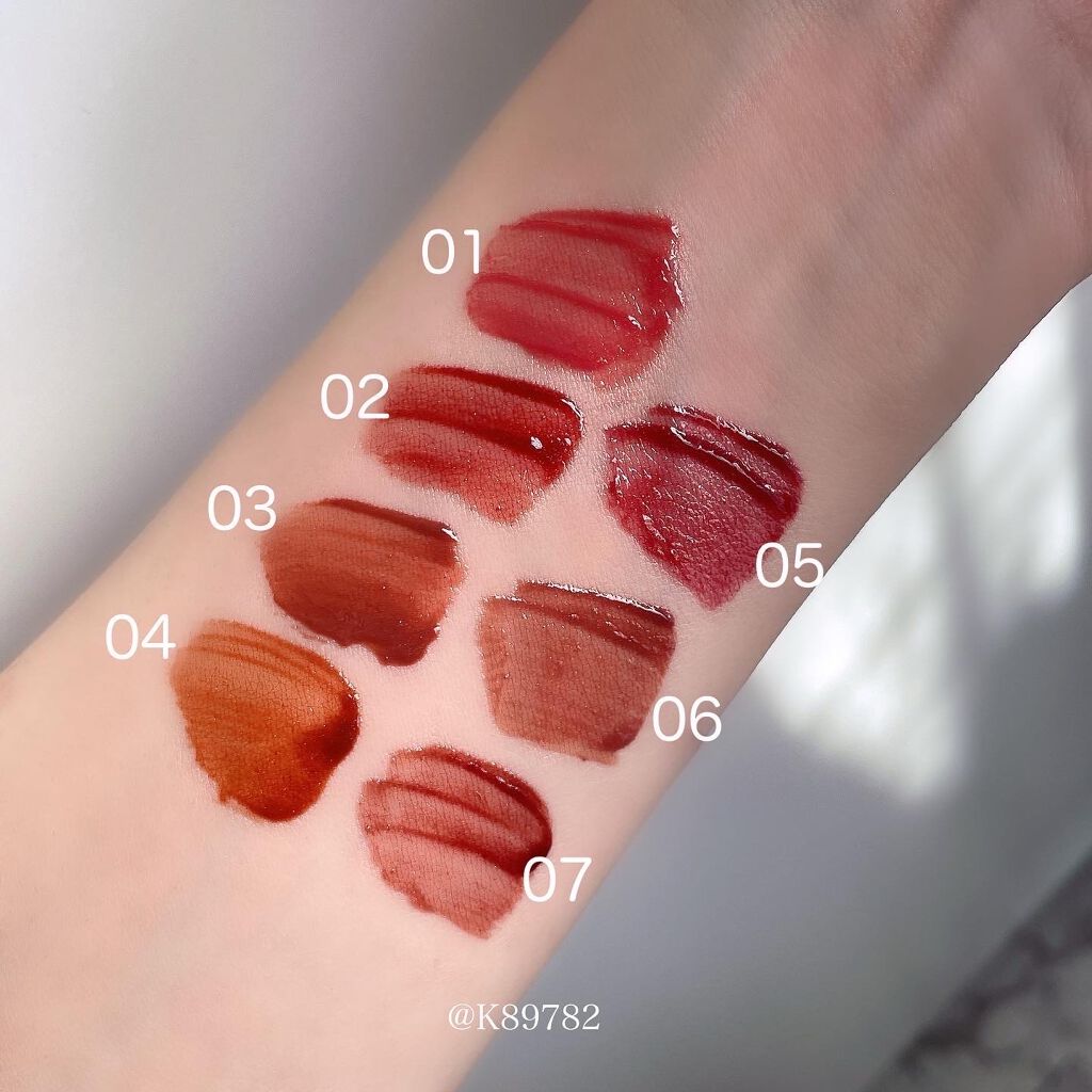 ウォータリーティントリップ/CEZANNE/リップティントを使ったクチコミ（3枚目）