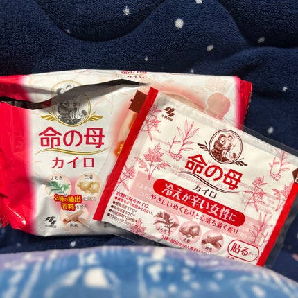 命の母カイロ 貼るタイプ/小林製薬/その他を使ったクチコミ(1枚目)