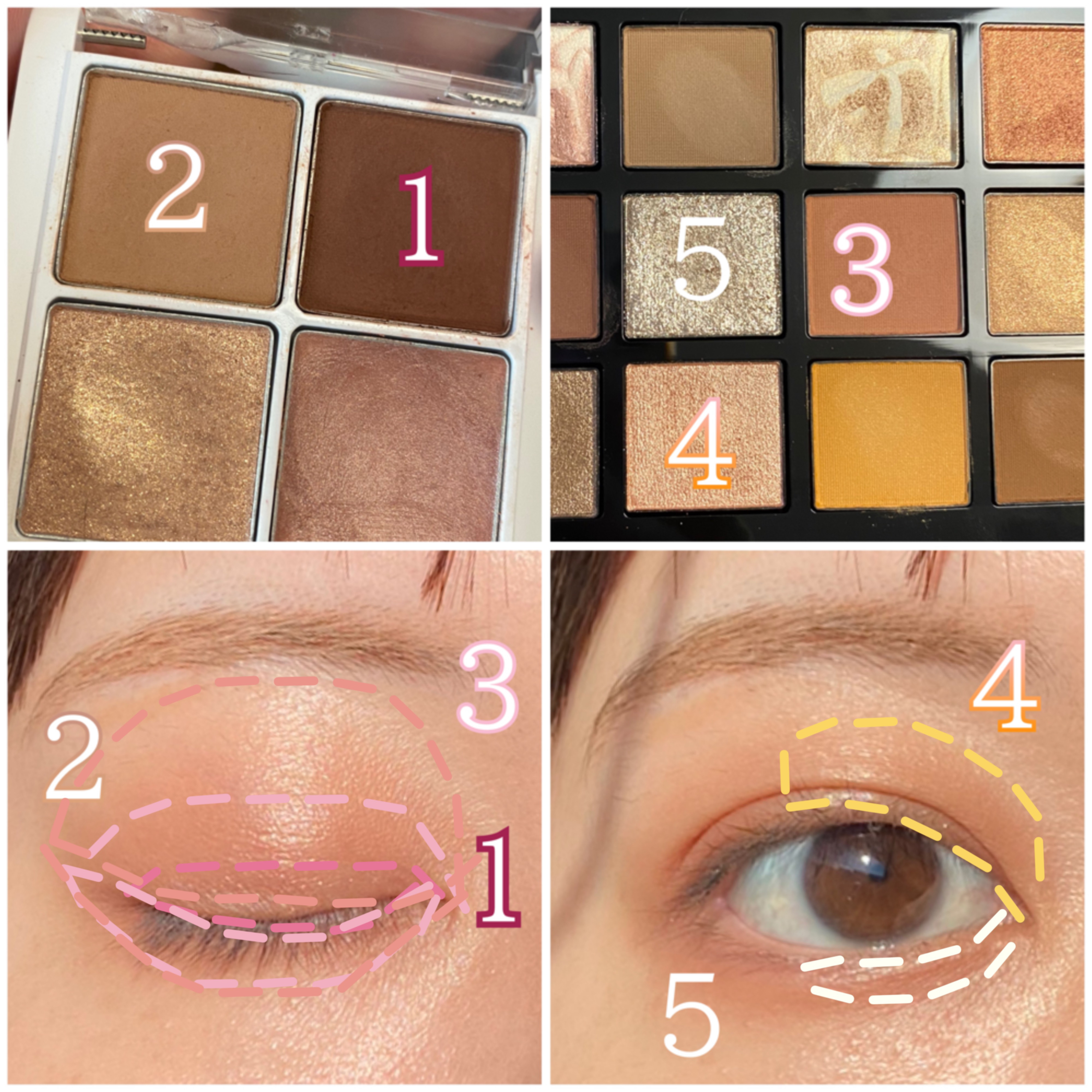 THE アイパレR/b idol/アイシャドウパレットを使ったクチコミ（3枚目）