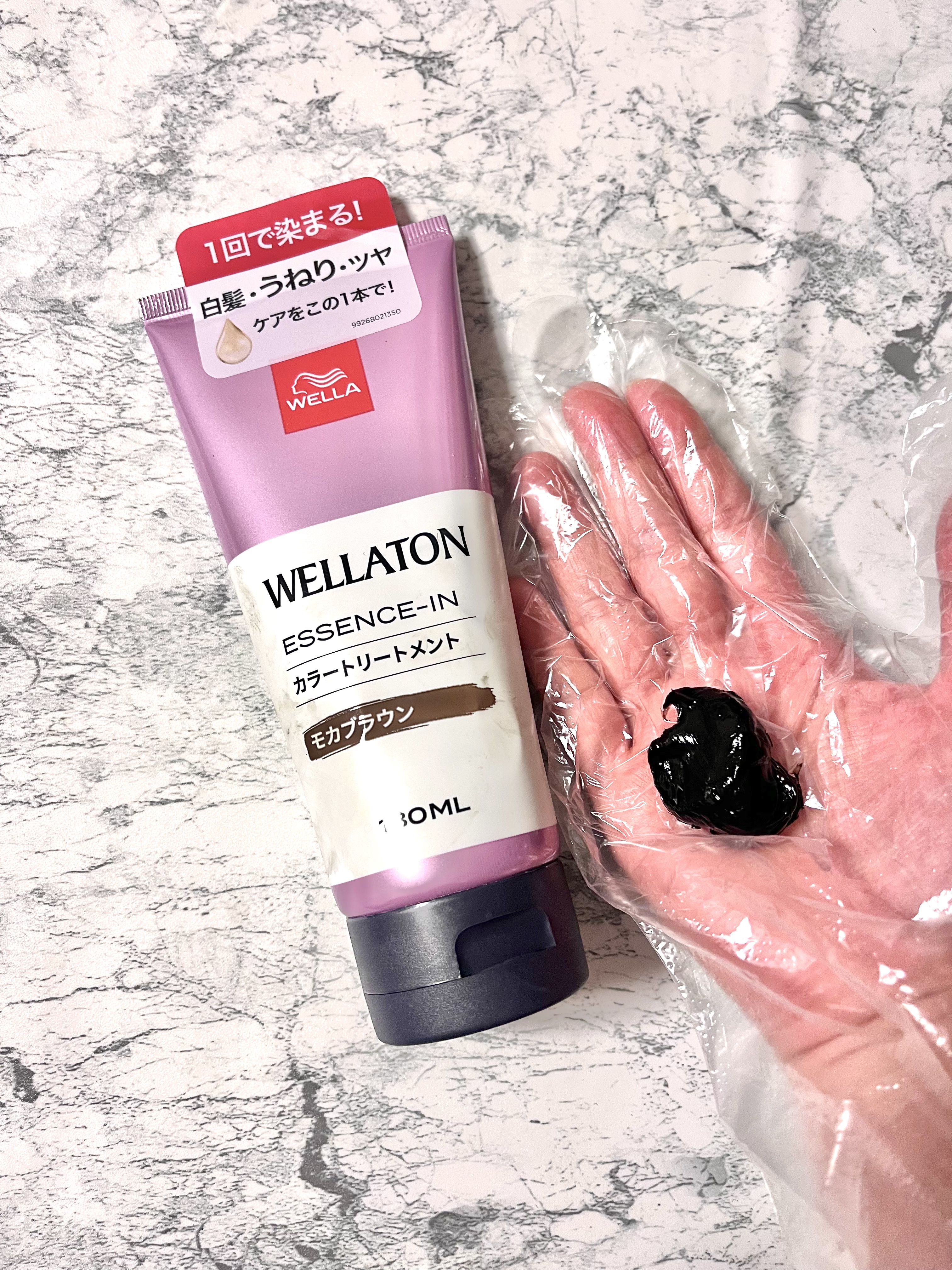 ウエラトーン エッセンスイン カラートリートメント/ウエラ/ヘアカラーを使ったクチコミ（2枚目）