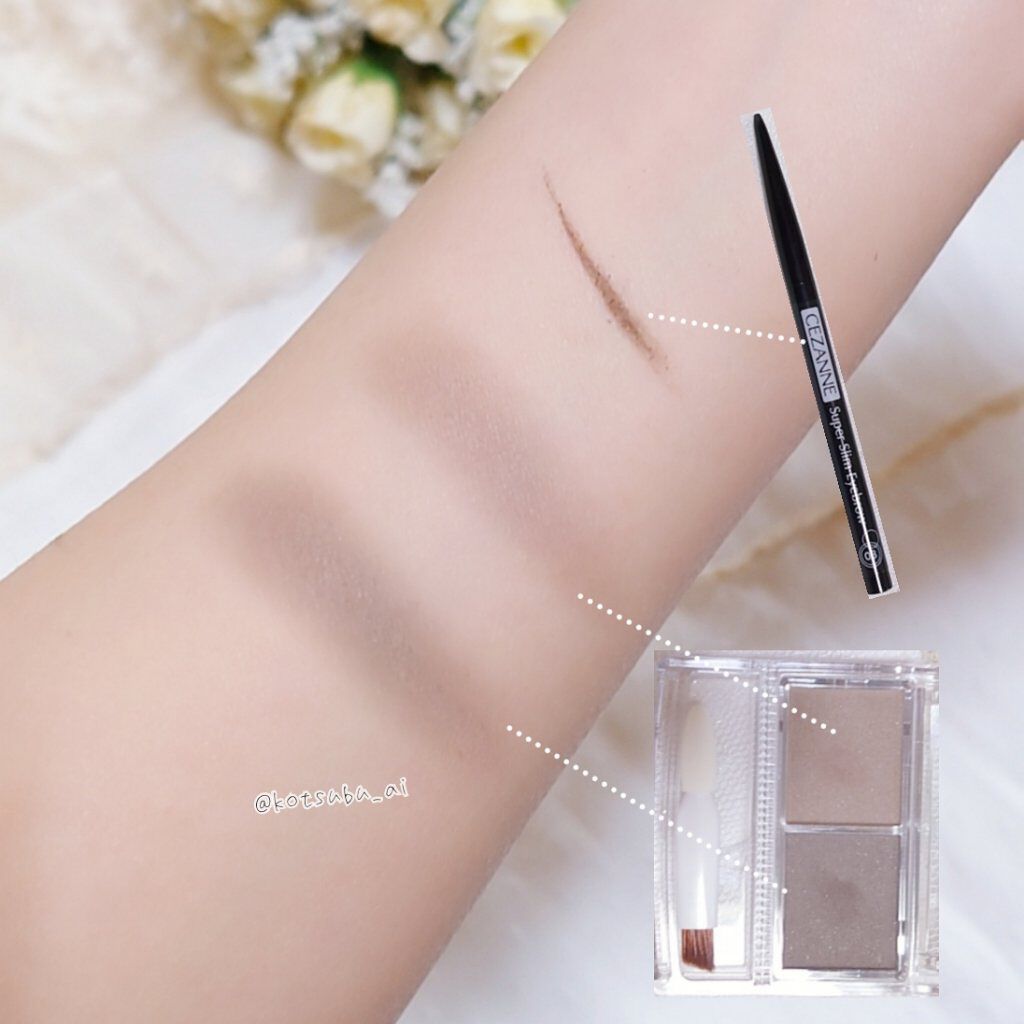 超細芯アイブロウ/CEZANNE/アイブロウペンシルを使ったクチコミ(4枚目)