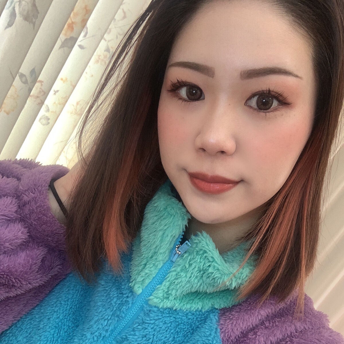 cloud pudding pink brown/chuu LENS/カラーコンタクトレンズを使ったクチコミ(8枚目)