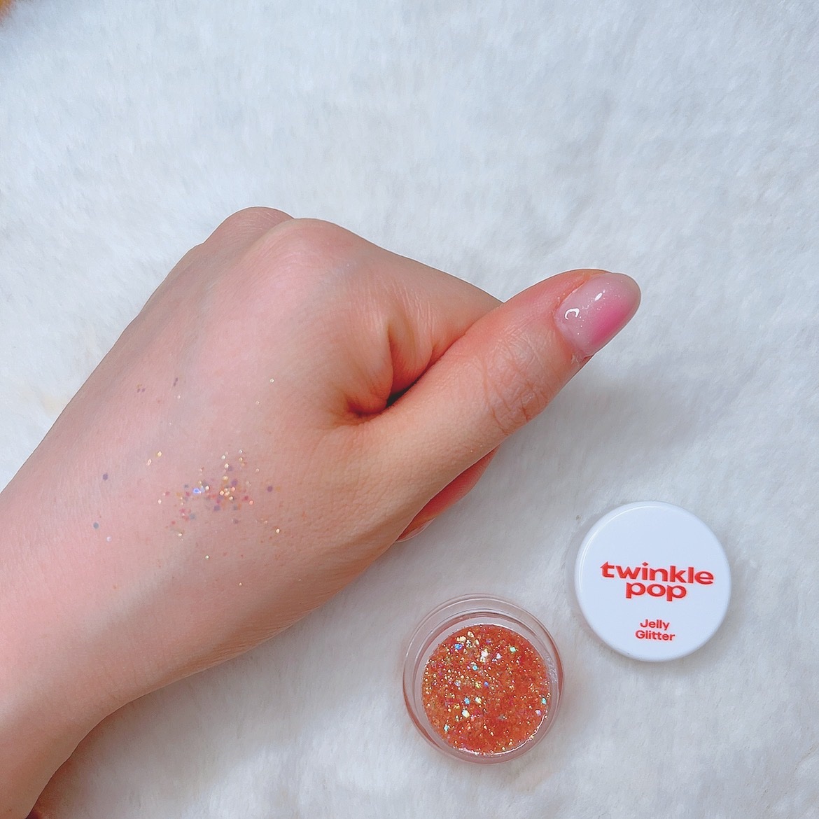 ジェリーグリッター 04 COLAL BANZZAK/TWINKLE POP/グリッターを使ったクチコミ（2枚目）