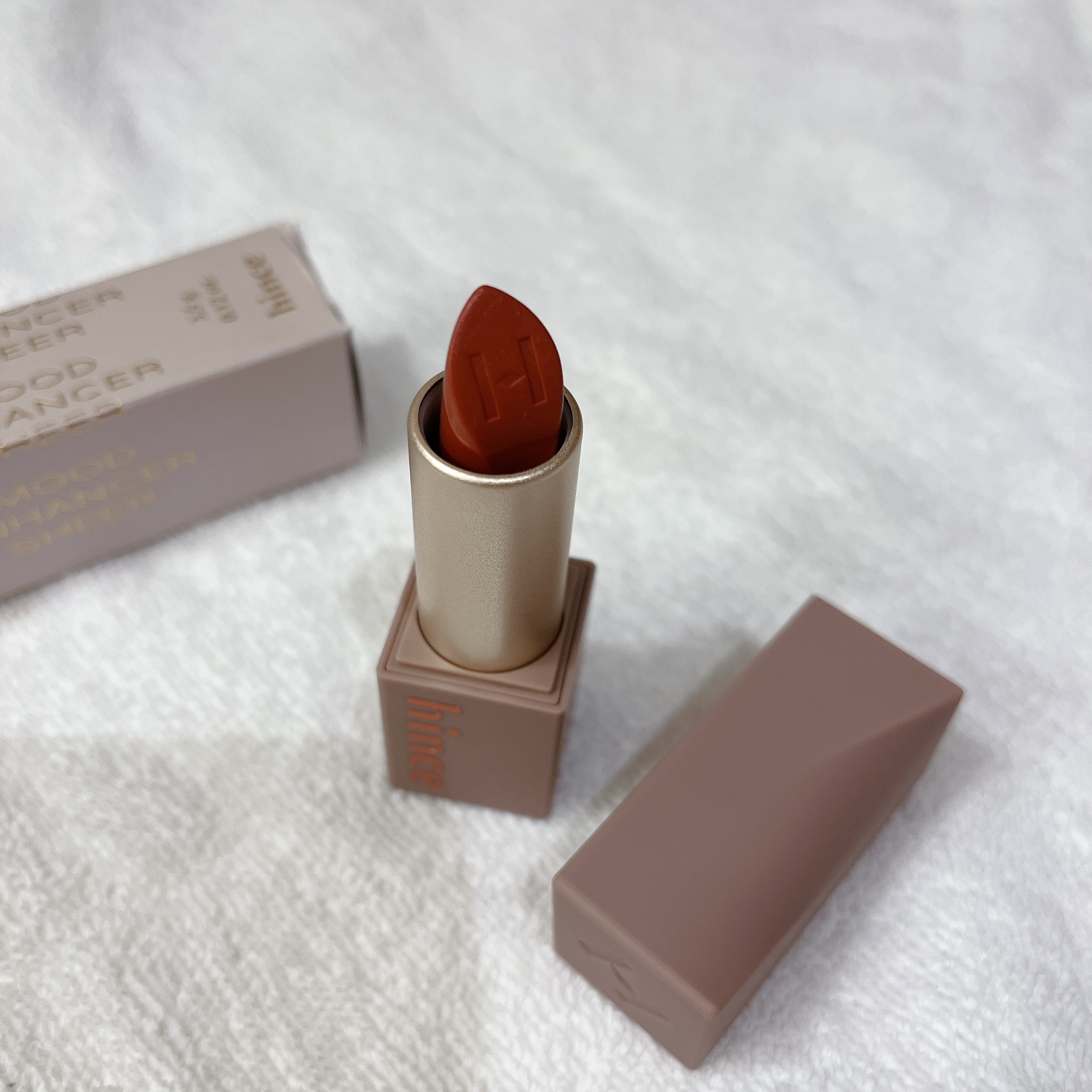 ムードインハンサーシアー/hince/口紅を使ったクチコミ（1枚目）