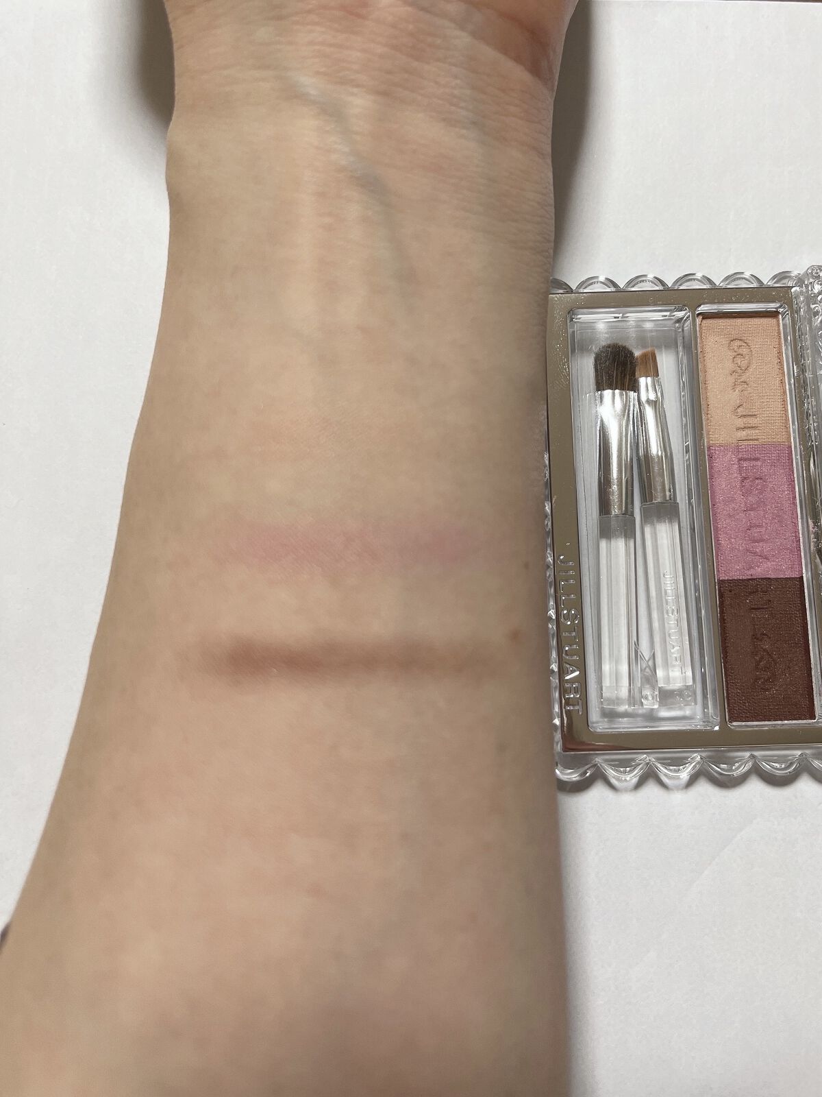 ジルスチュアート ニュアンスブロウパレット/JILL STUART/パウダーアイブロウを使ったクチコミ（3枚目）