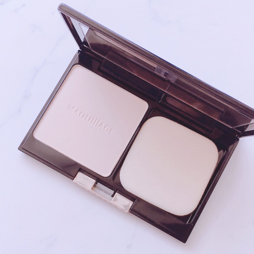 ドラマティックフェイスパウダー 10(レフィル)/マキアージュ/プレストパウダーを使ったクチコミ（1枚目）