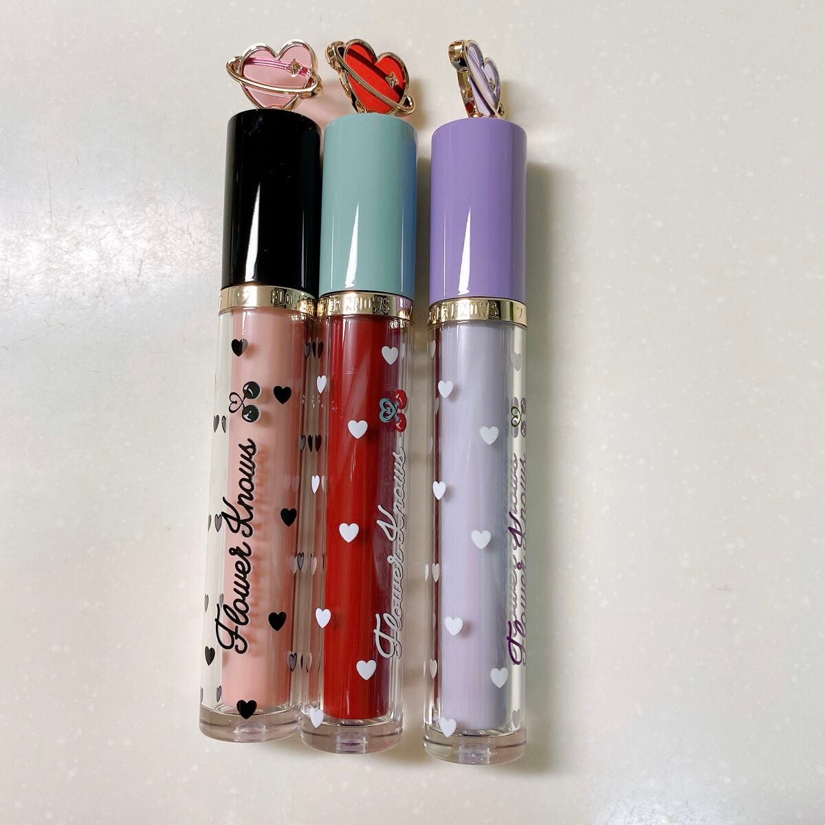 グリスニングウォータリングティント/FlowerKnows/リップティントを使ったクチコミ(2枚目)